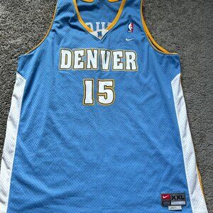 NEW WITH TAGS VINTAGE Authentic Reebok Carmelo Anthony Denver Nuggets Nba Jersey